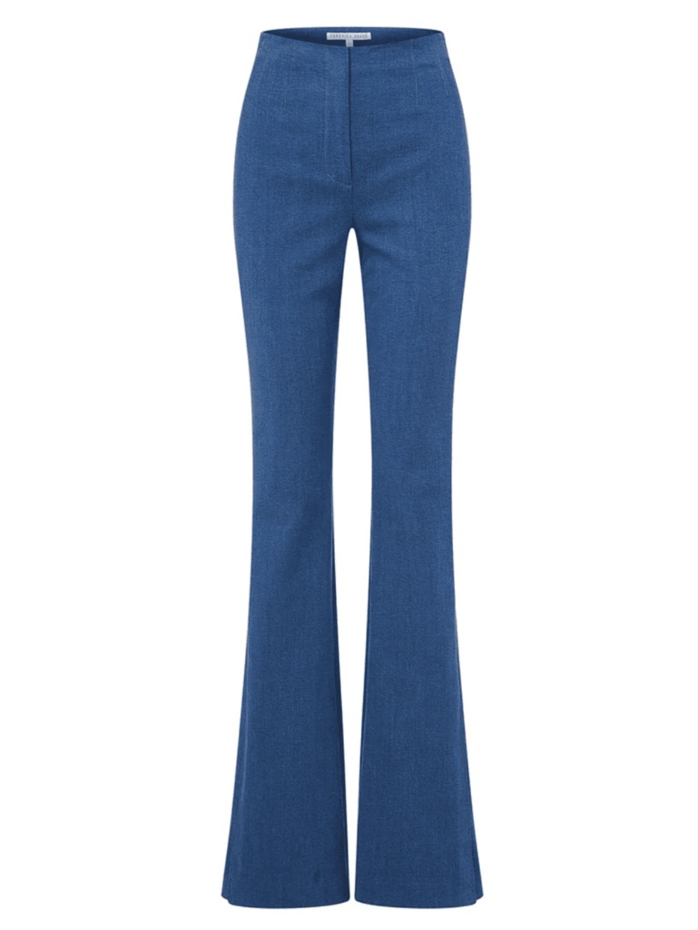 Veronica Beard Royce Flared High Rise Cotton Stretch Blue Jean Pants EUC Size XS